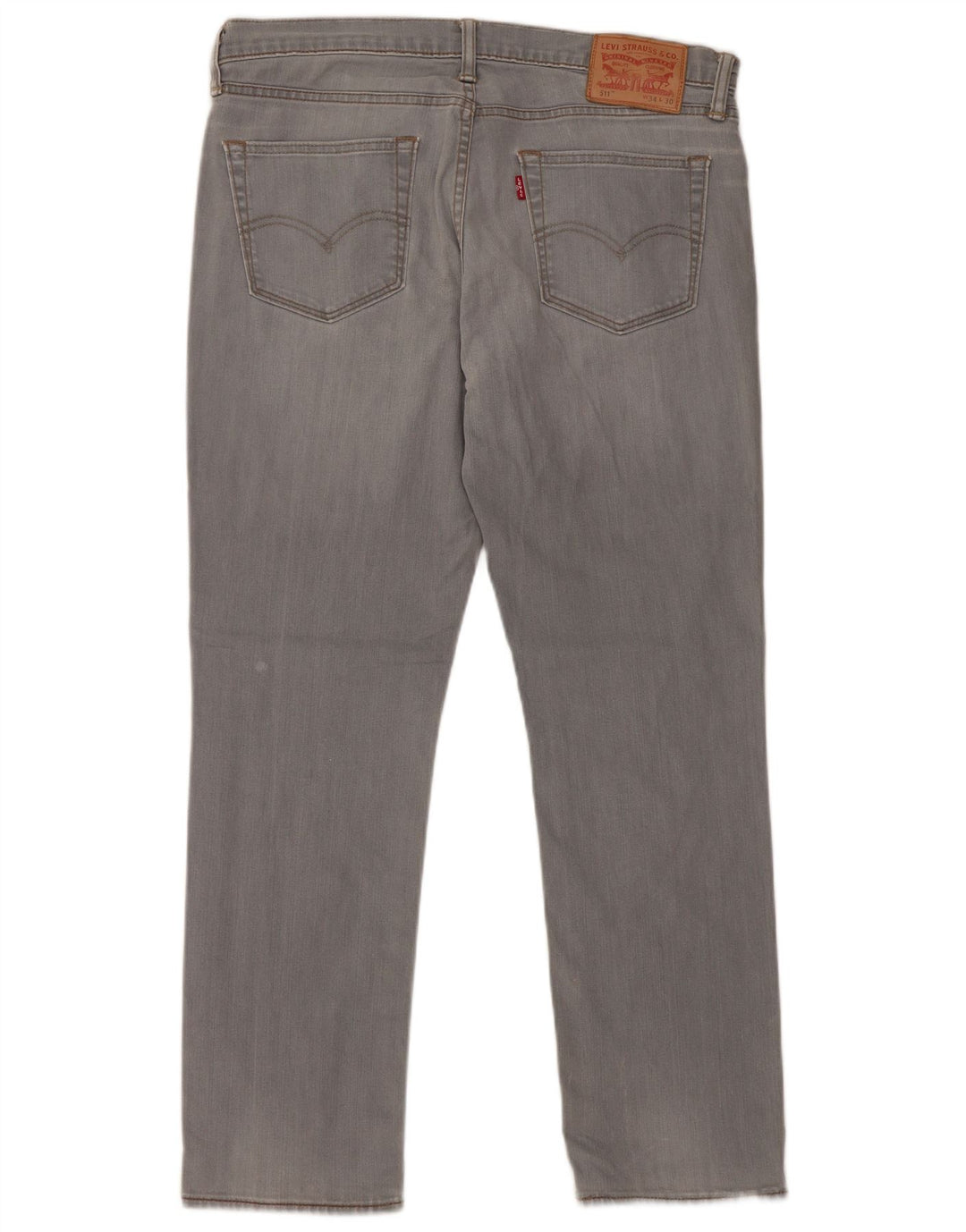 Levi's Herre 511 Slim Jeans W34 L30 Grå Bomuld
