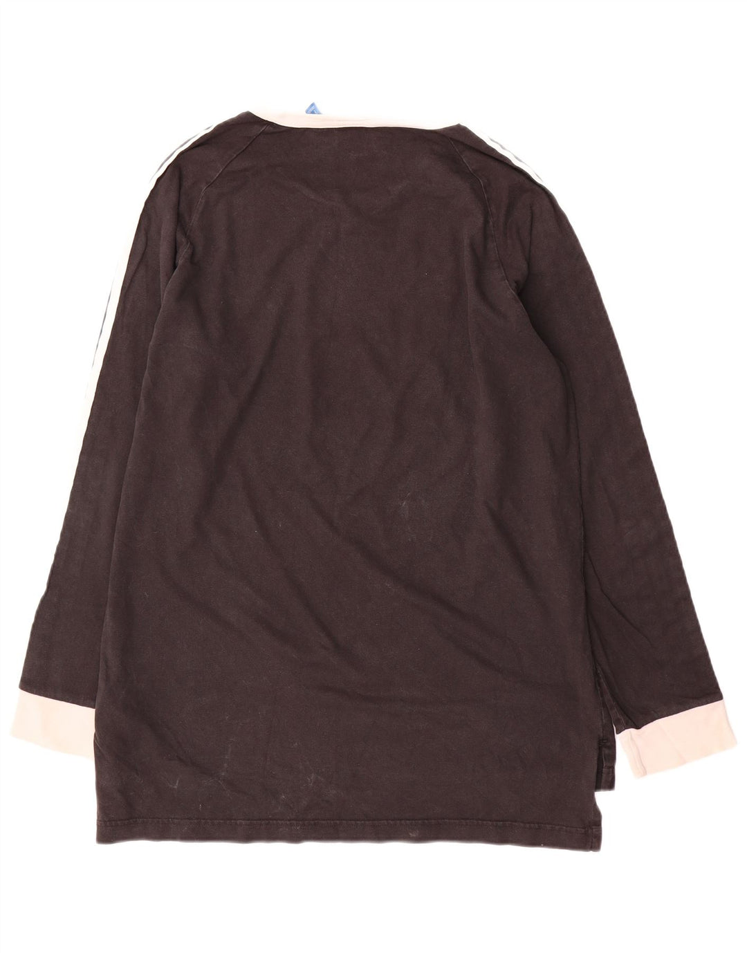 Adidas Herre Top Langærmet Stor Sort Colourblock Bomuld