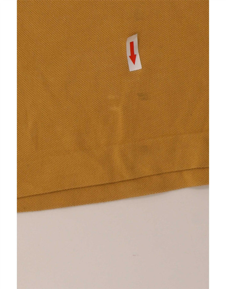 Lacoste Herre poloskjorte str. 5 Large Gul Bomuld