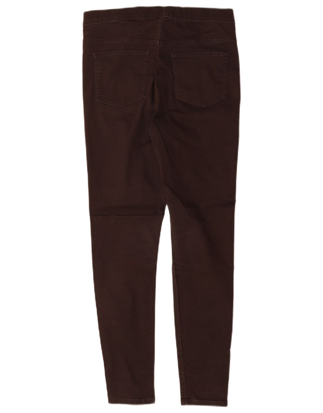 Marks & Spencer Dame Jegging Jeans UK 12 Medium W30 L28 Brun Bomuld