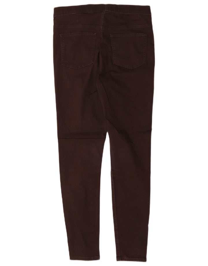 Marks & Spencer Dame Jegging Jeans UK 12 Medium W30 L28 Brun Bomuld