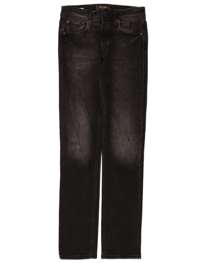 Jack & Jones Slim Jeans til mænd W28 L32 Sort