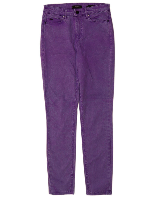 Guess Skinny Jeans til kvinder W27 L30 Lilla Lyocell