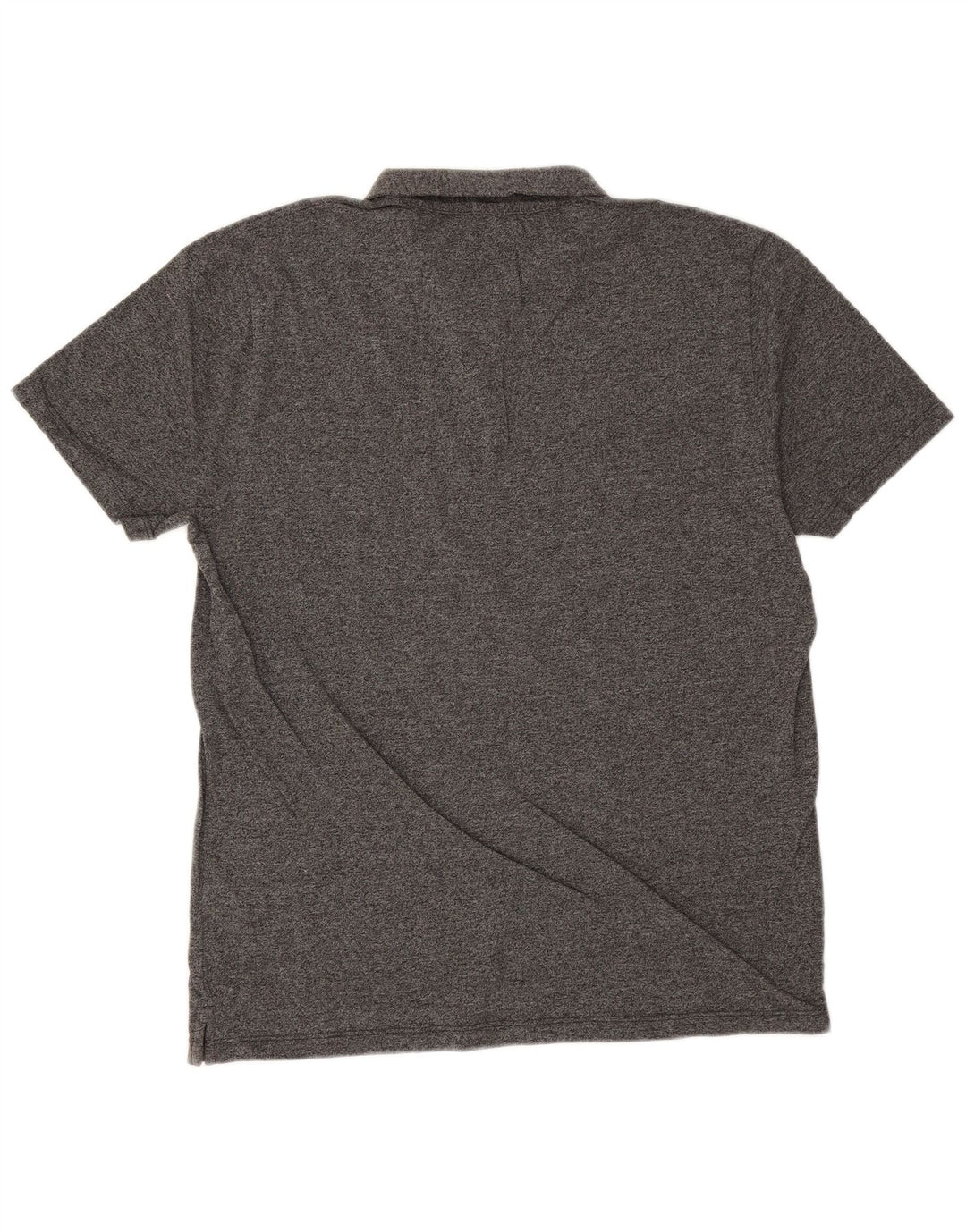 Reiss Poloshirt til mænd, stor grå flækket bomuld
