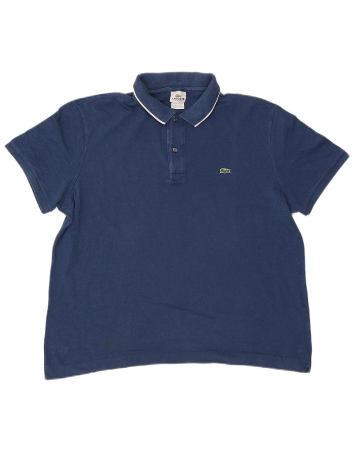 Lacoste Herre Regular Fit Polo Shirt Størrelse 6 XL Navy Blue