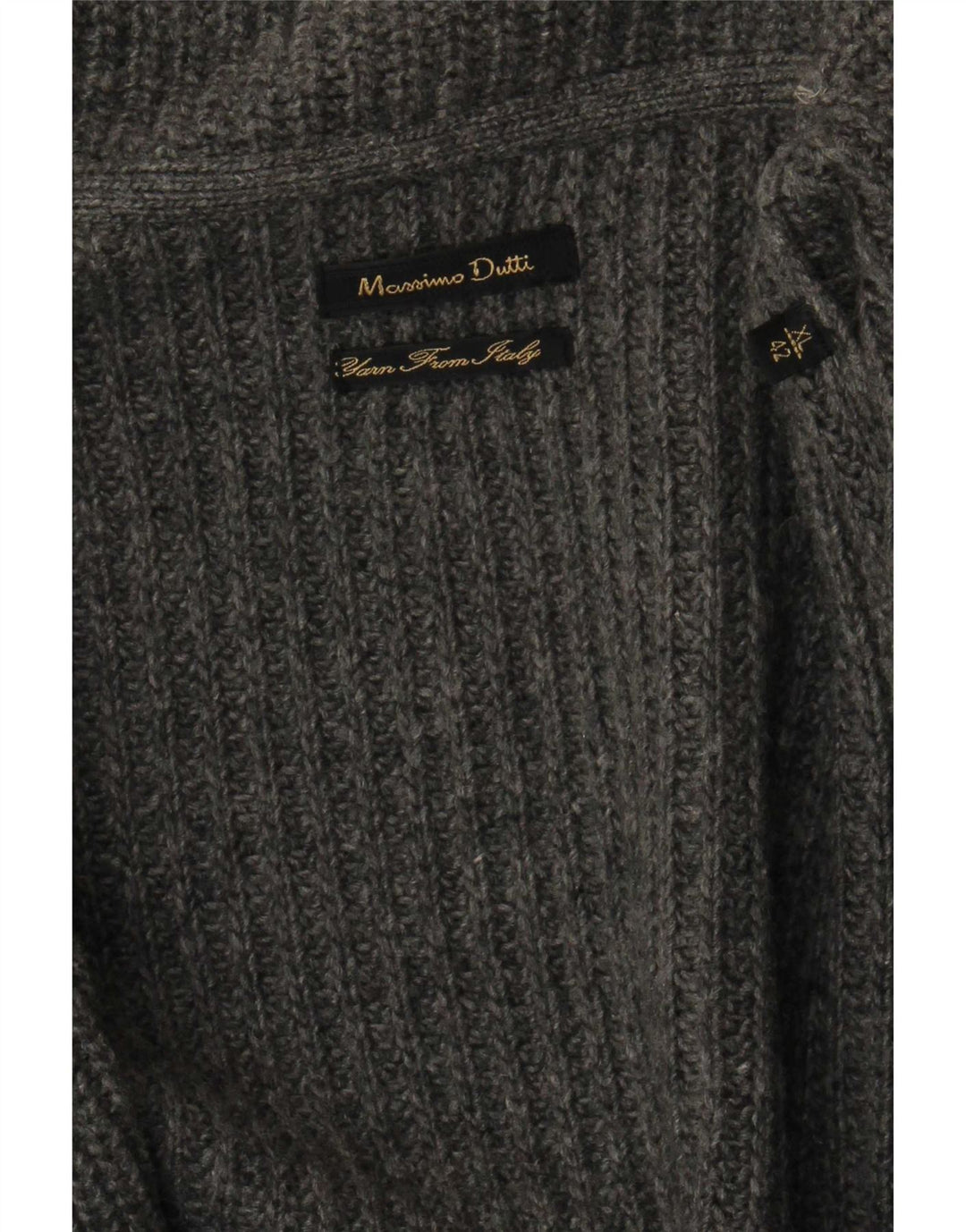 Massimo Dutti Herre Cardigan Sweater XL Grå