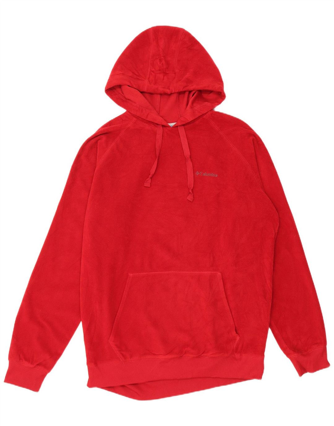 Columbia Herre Hætte Fleece Jumper Stor Rød Polyester