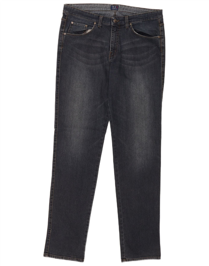 Trussardi Herre Slim Jeans W38 L34 Blå Bomuld