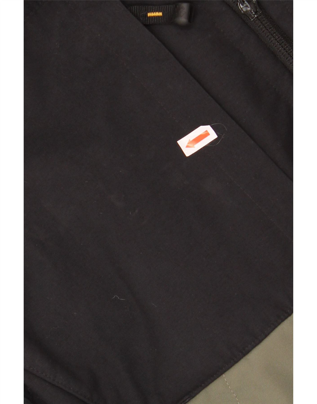 JACK WOLFSKIN Herre Windbreaker Jacket UK 36/38 Medium Khaki Colourblock