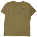 Under Armour Herre T-Shirt Top Stor Khaki Bomuld