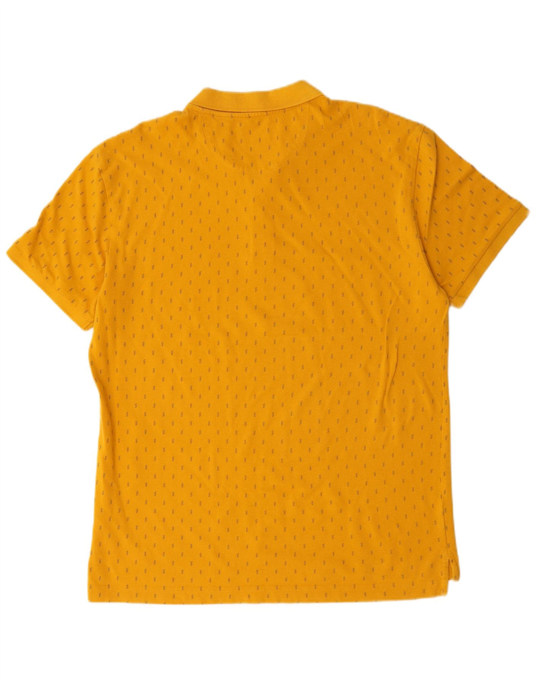 Levi's herre poloshirt XL gul plettet bomuld