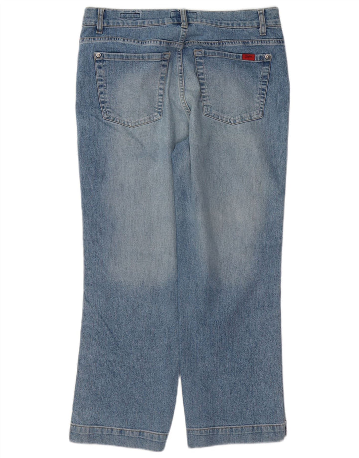 ZAGORA Dame Nelly Straight Cropped Jeans EU 38 Medium W32 L24 Blå
