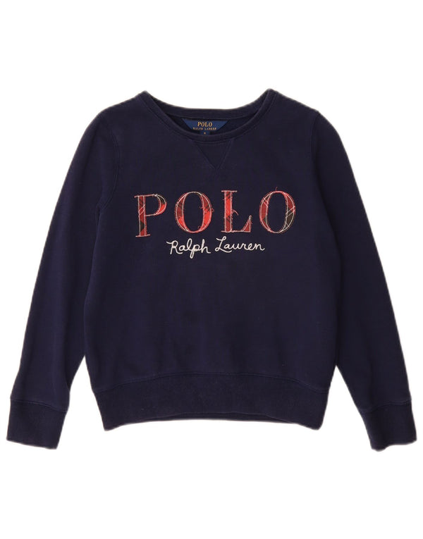 Polo Ralph Lauren Pige Sweatshirt Jumper 8-9 år Medium Navy Blue