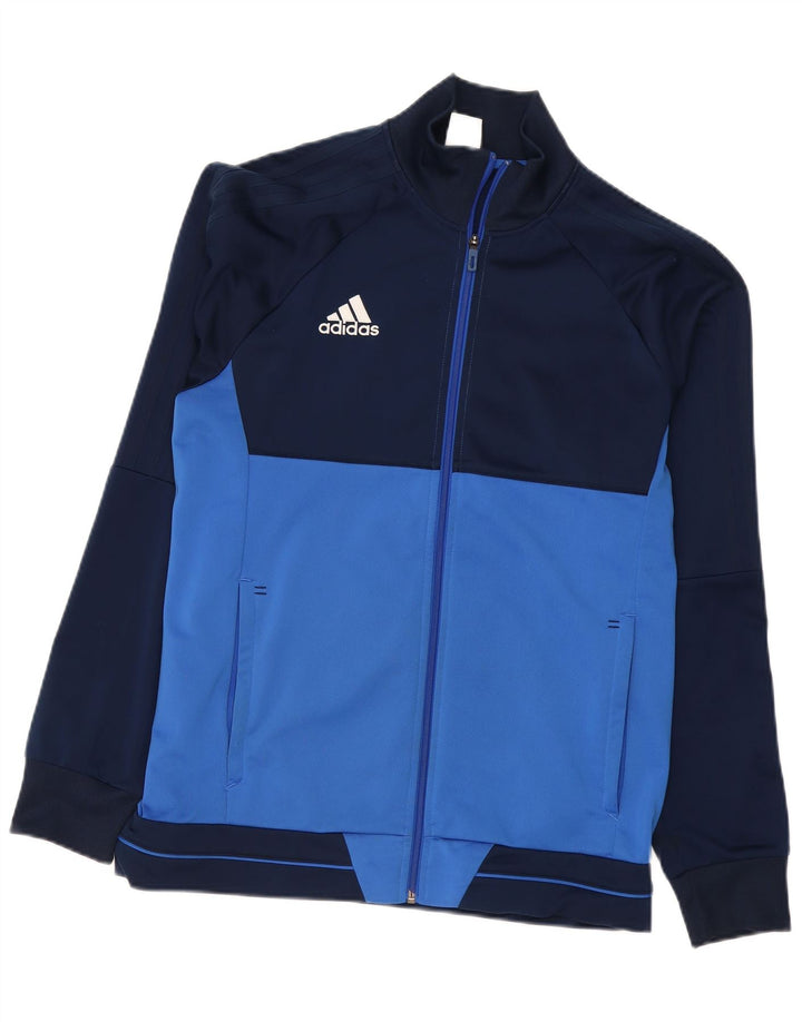 Adidas Træningsdragt til mænd Top jakke Stor marineblå Colourblock Polyester