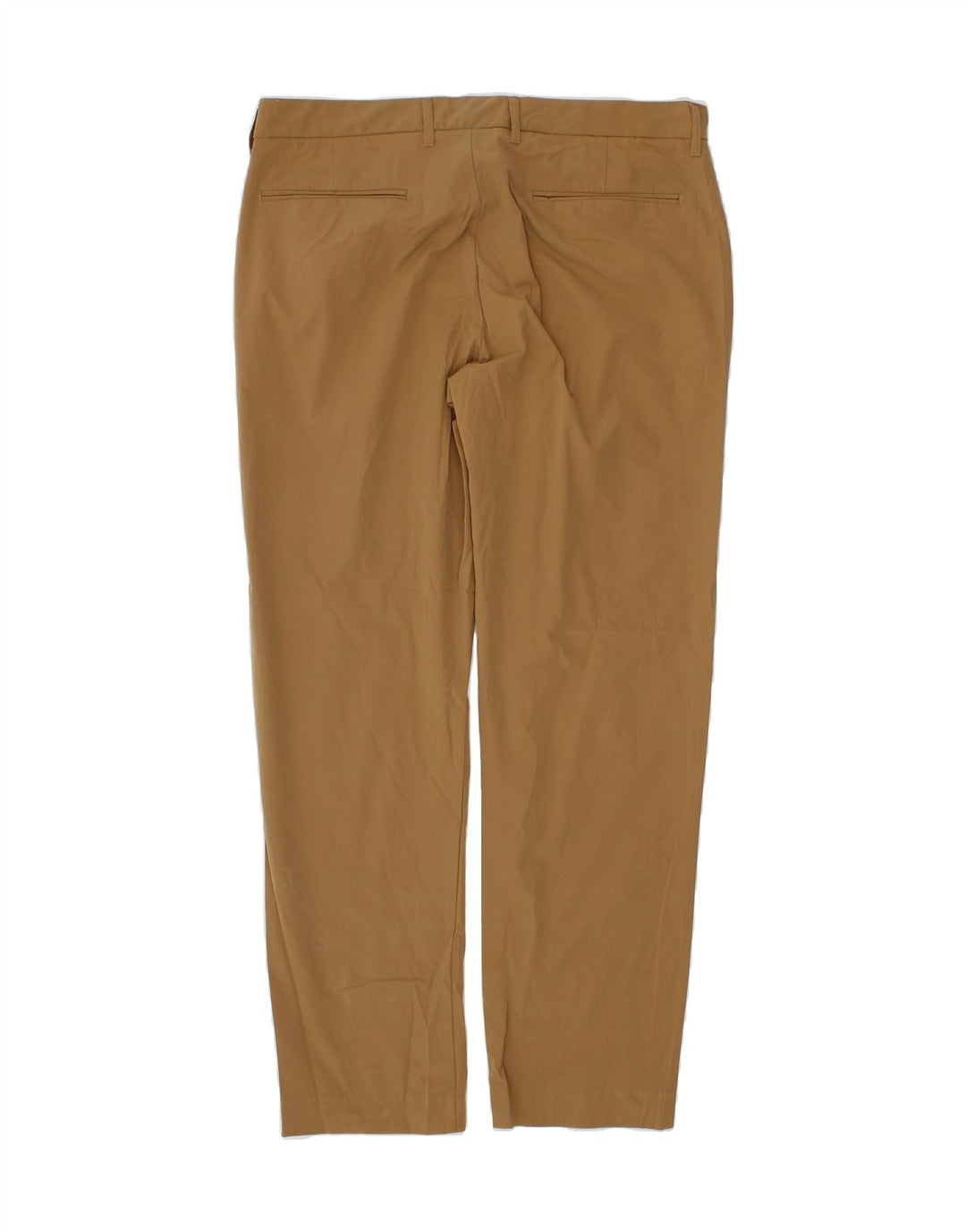 J. CREW Mens Thompson Tapered Chino Trousers W35 L32 Beige Polyester Vintage J. Crew and Second-Hand J. Crew from Messina Hembry 