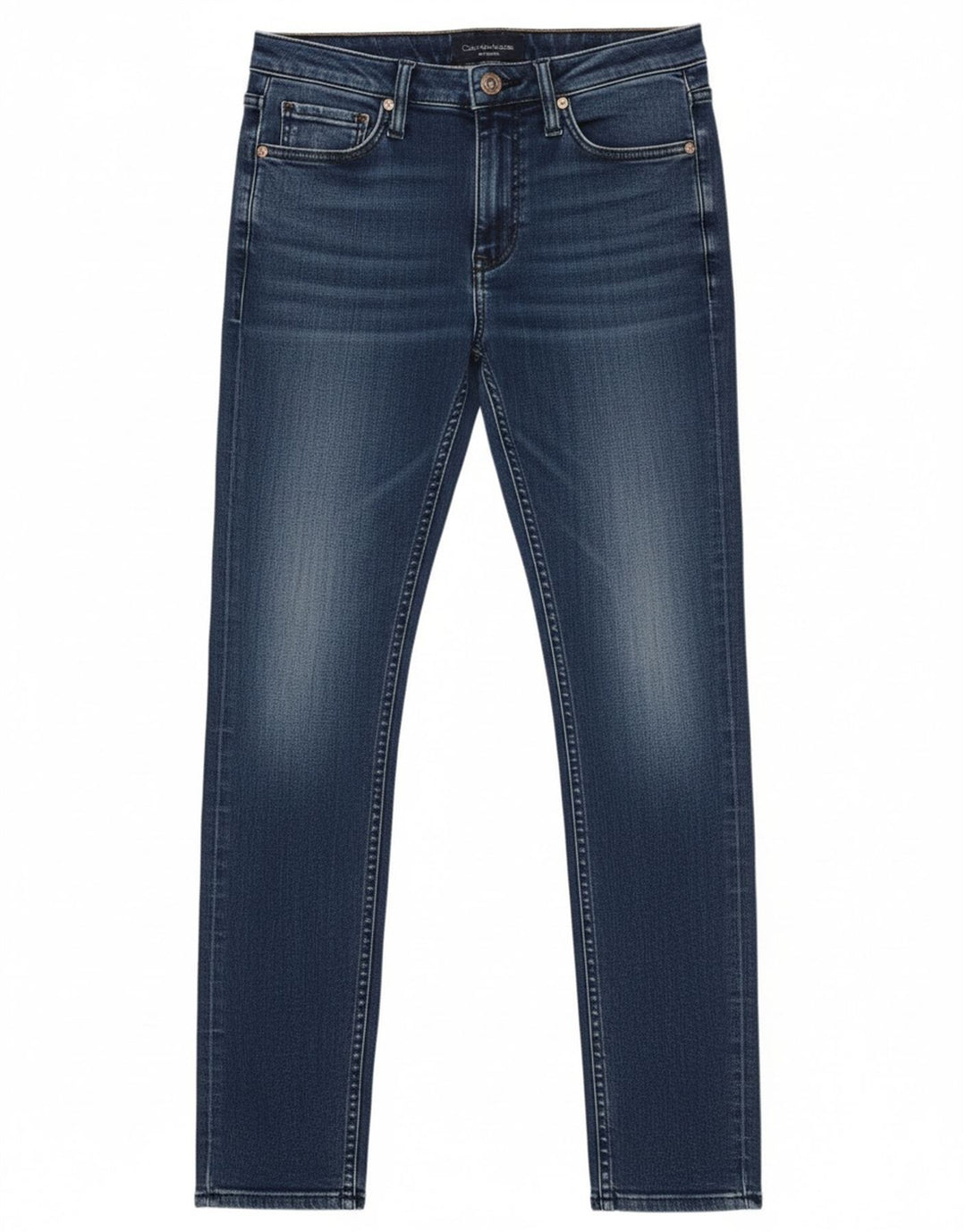 Calvin Klein Dame Skinny Jeans W28 L32 Blå