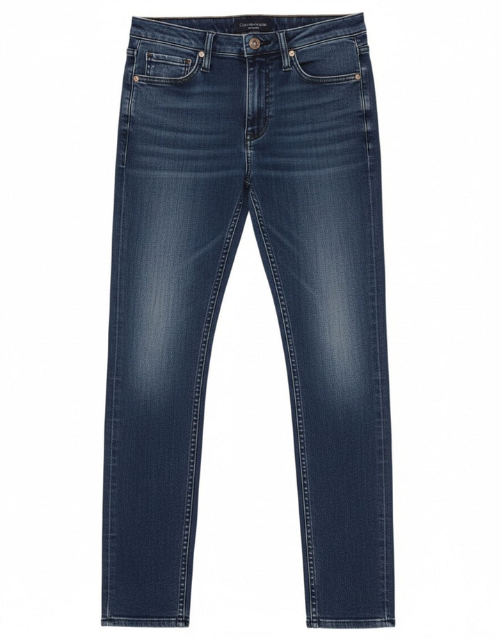 Calvin Klein Dame Skinny Jeans W28 L32 Blå