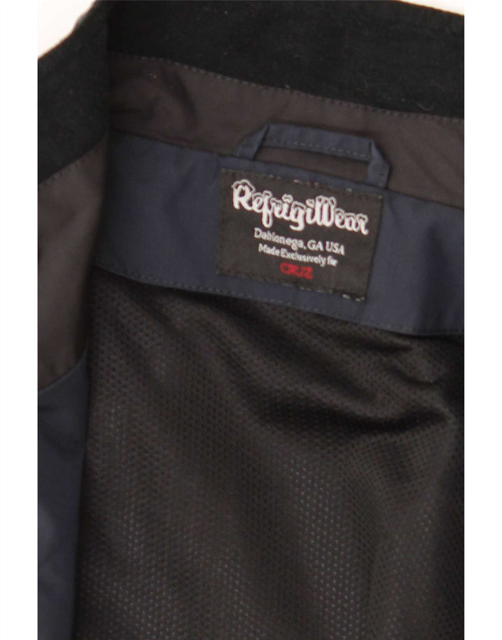 Refrigiwear Herre Bomber Jacket UK 38 Small Navy Blue Polyamide