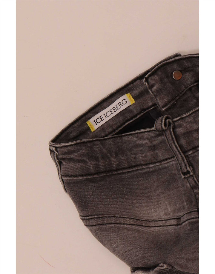 Iceberg Boys Distressed Slim Jeans 6-7 år W22 L20 Grå