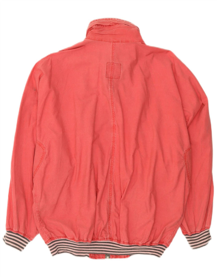 Vintage oversize bomberjakke til kvinder IT 44 Medium Pink Bomuld