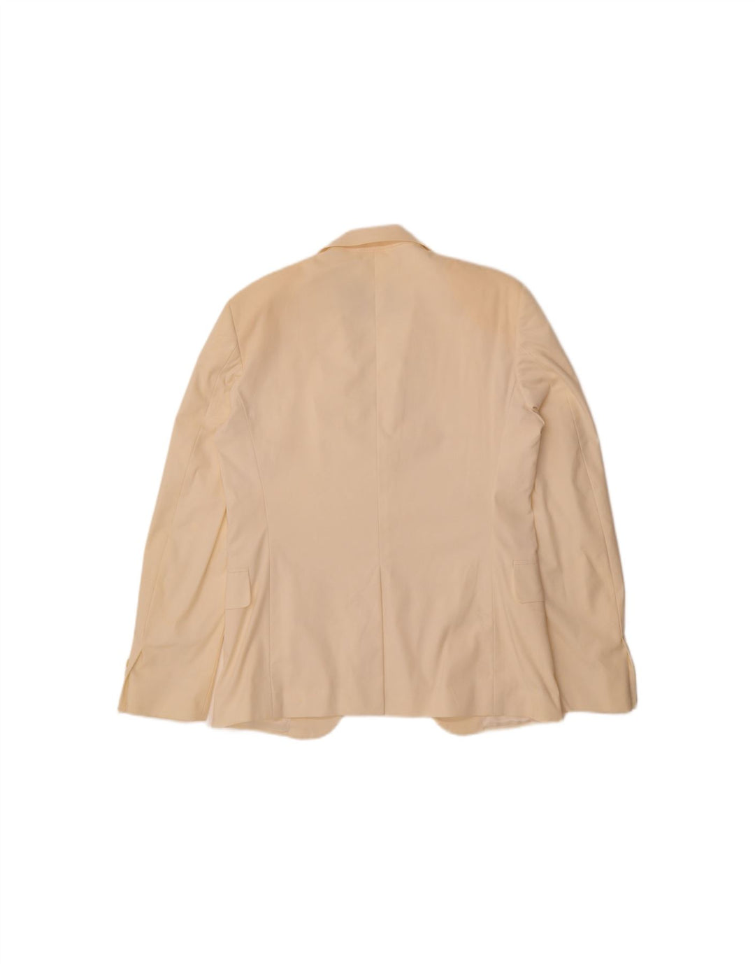 RICHMOND Womens 2 Button Blazer Jacket UK 16 Large  Beige Nylon