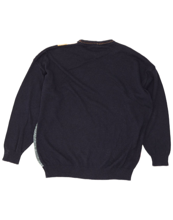 Signe Incognito Herre By C&A Crew Neck trøje Sweater Large Navy Blue