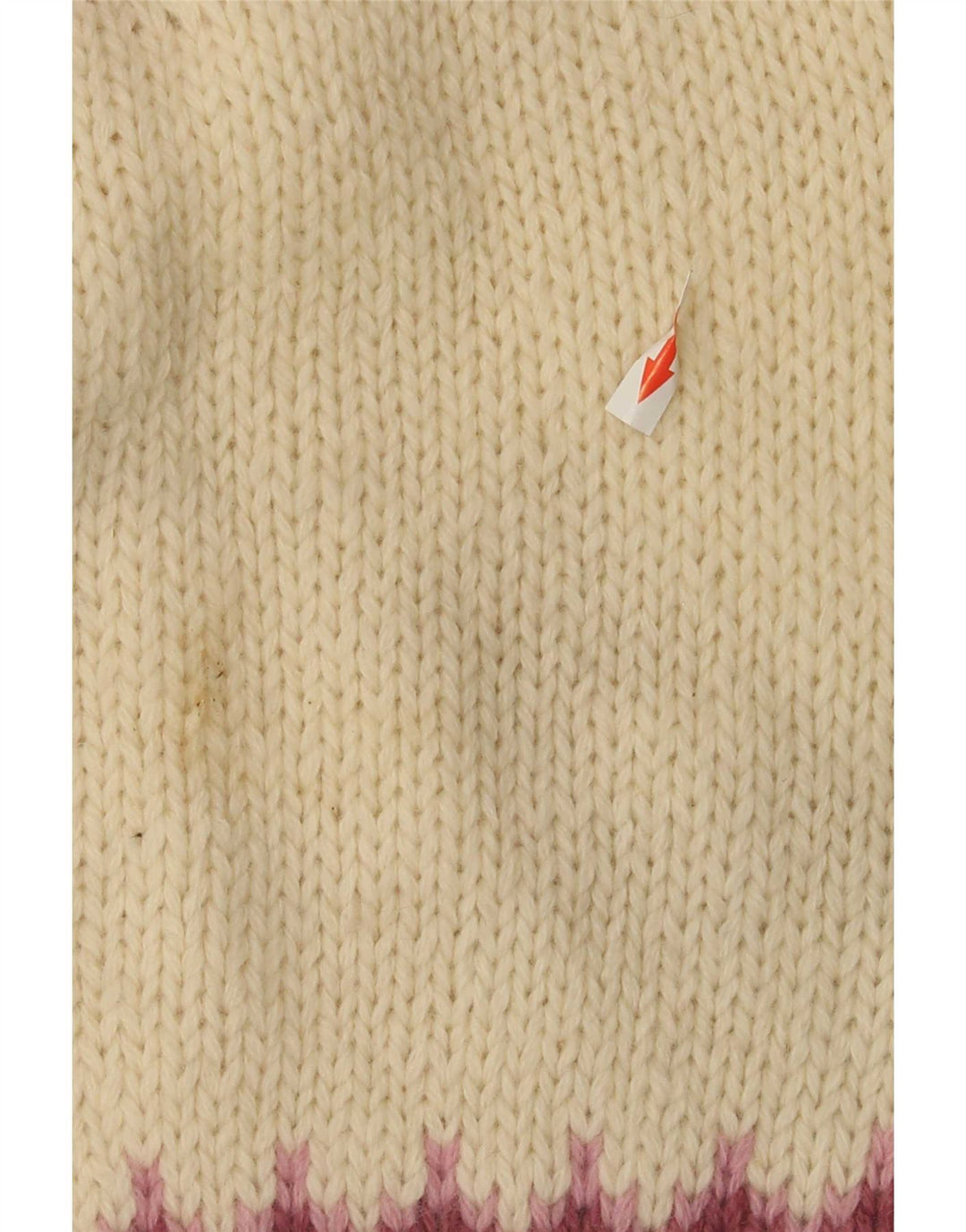 Eddie Bauer Dame Turtle Neck Jumper Sweater UK 10 Small Off White