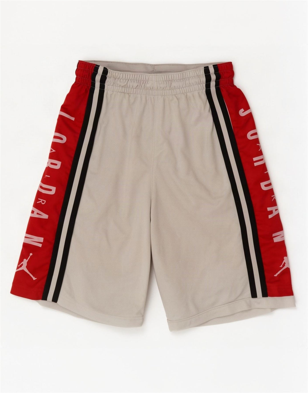 Jordan Herre grafiske sportsshorts Medium White Colourblock Polyester
