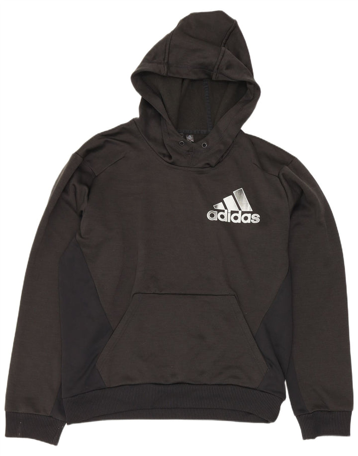 Adidas Grafisk hættetrøje til mænd mellem sort polyester