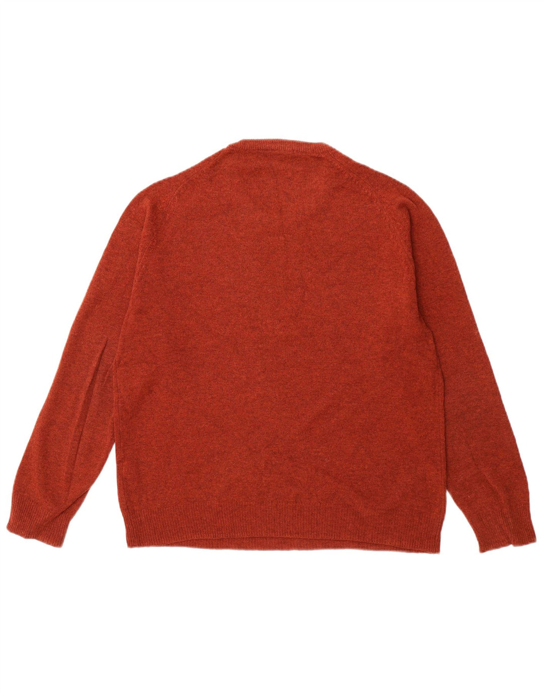 MARKS & SPENCER Mens Regular Fit Crew Neck Jumper Sweater Medium Maroon