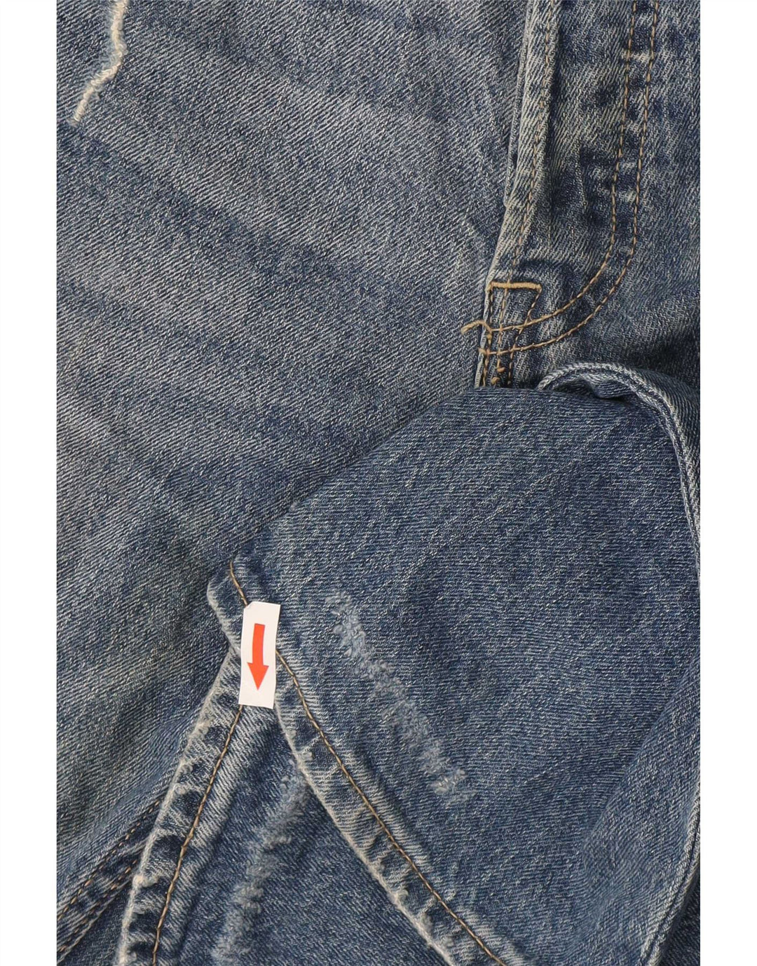 Jack & Jones Herre Tim Distressed Slim Jeans W32 L34 Blå Bomuld
