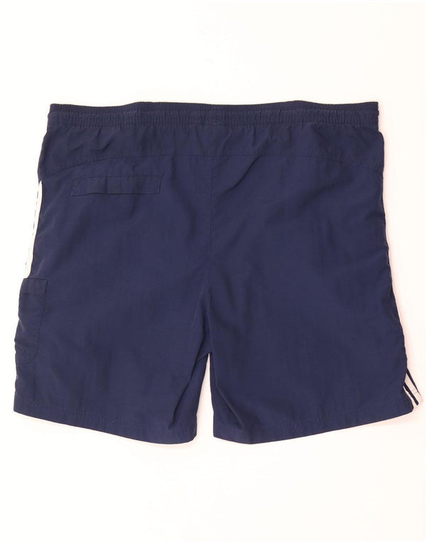 Adidas badeshorts til mænd 2XL marineblå nylon