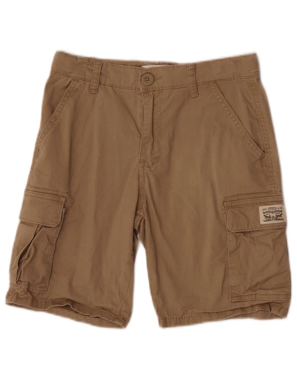 Levi's Boys Relaxed Fit Cargo Shorts 11-12 år W26 Beige Bomuld