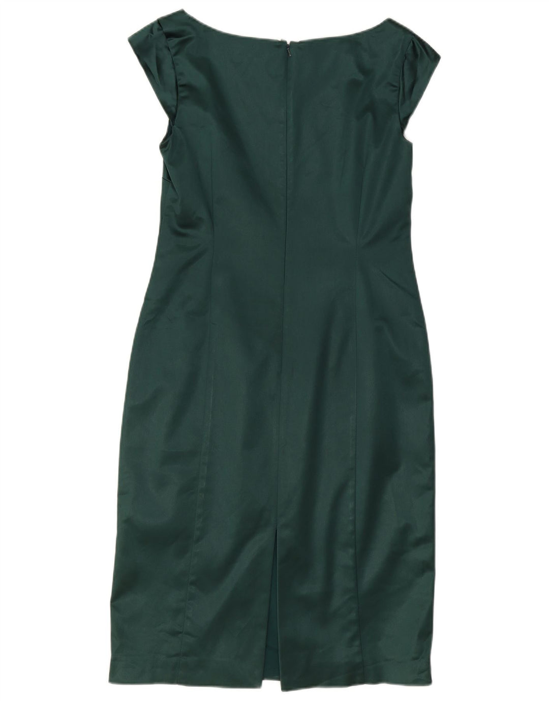 Coast Womens Sheath Dress UK 16 Large Green Acetate