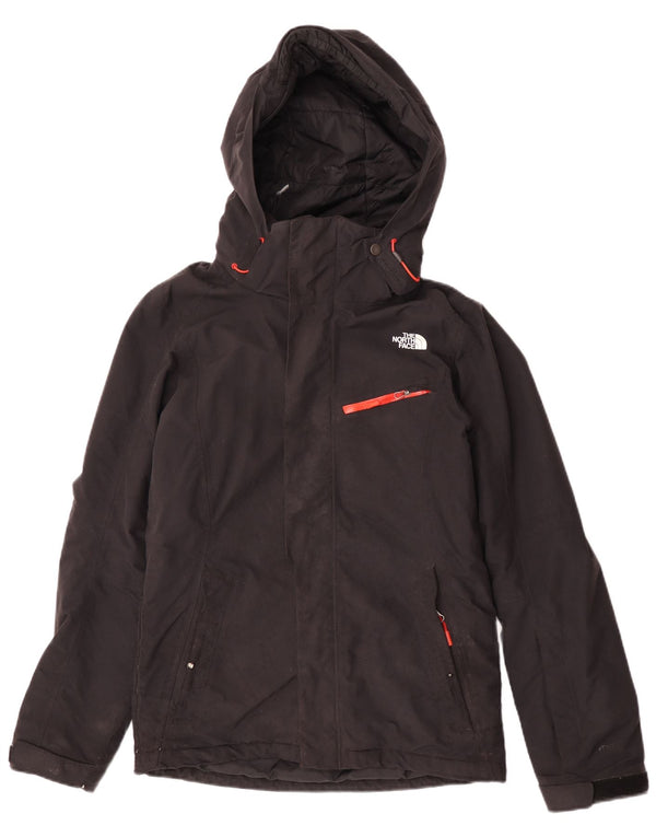 The North Face Herre Hooded Windbreaker Jacket UK 36 Small Black Nylon
