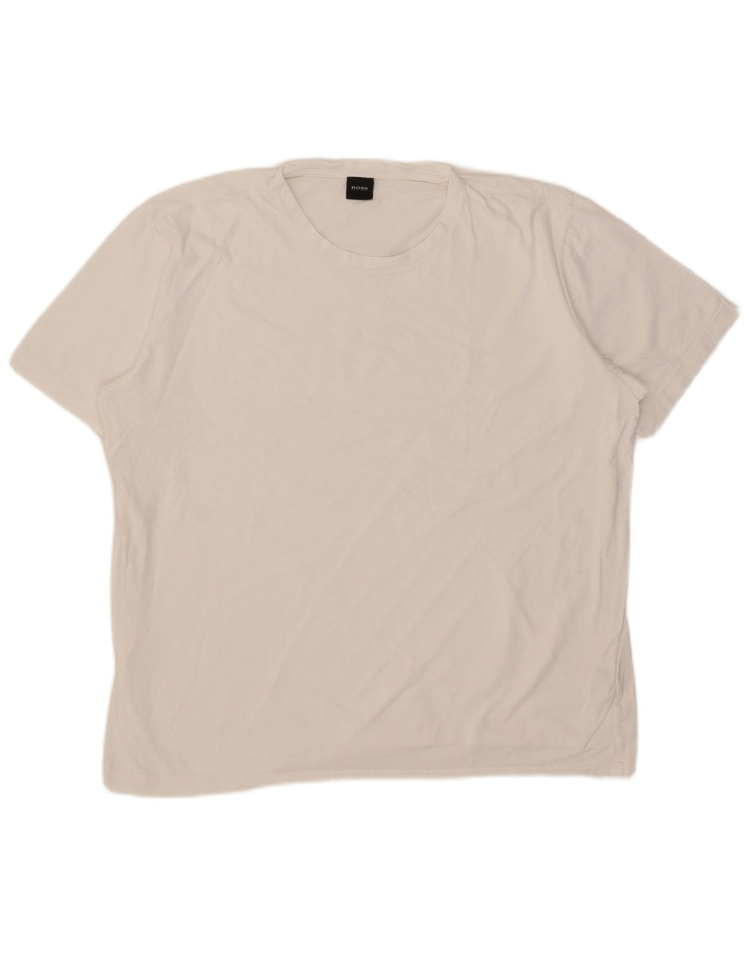 Hugo Boss Herre T-Shirt Top 2XL Hvid