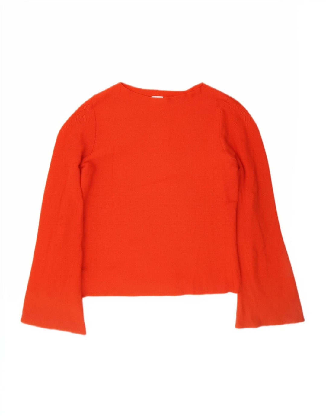 Oasis Dame Top Langærmet UK 6 XS Orange Viscose