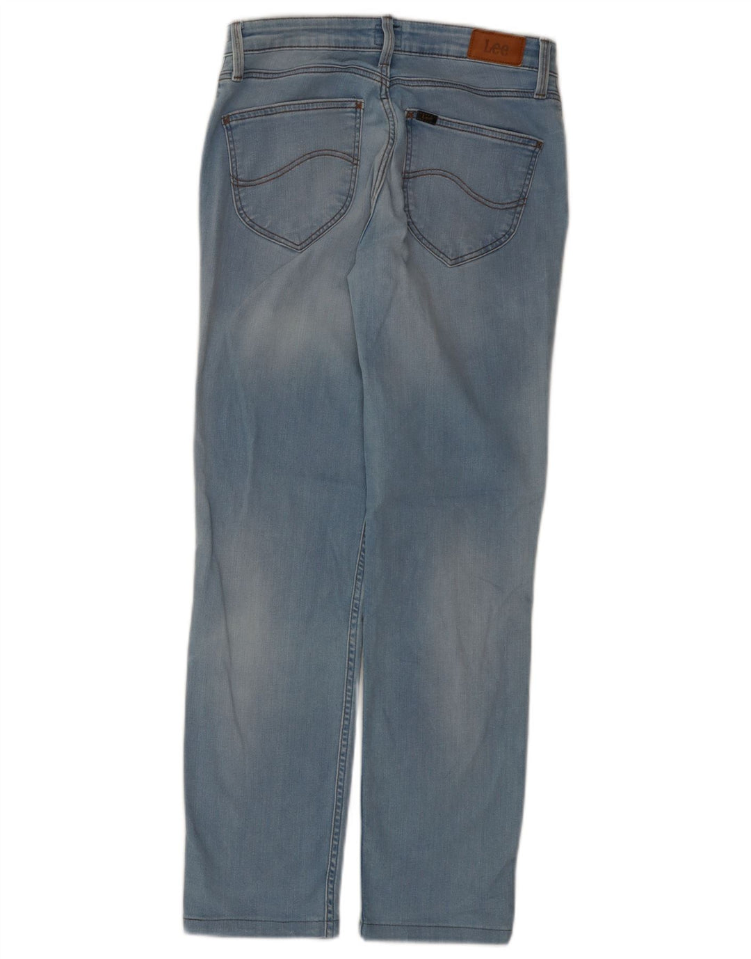 Lee Dame Marion Straight Jeans W29 L28 Blå Bomuld