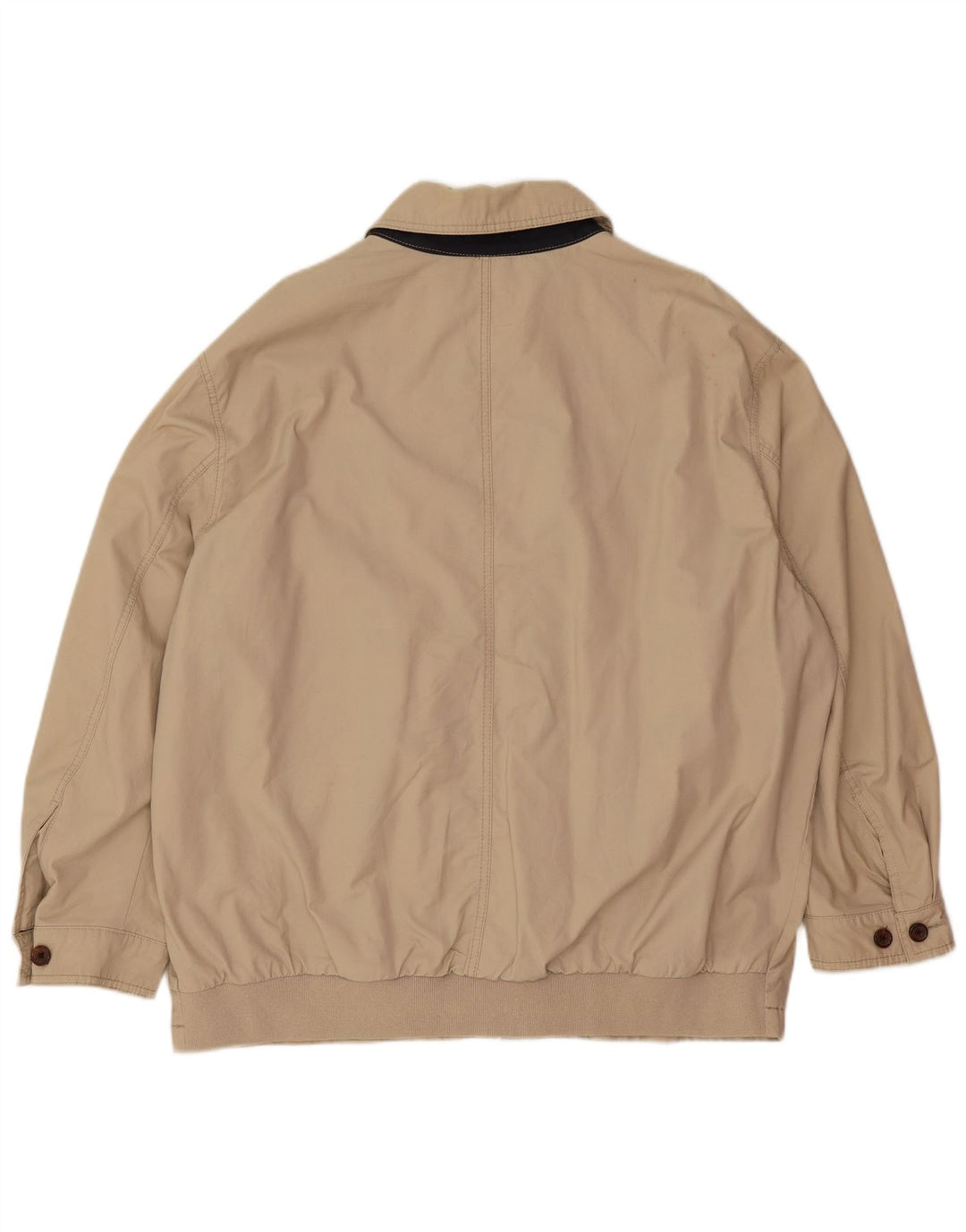 Tommy Hilfiger Herre Bomber Jacket UK 44 2XL Beige Polyester