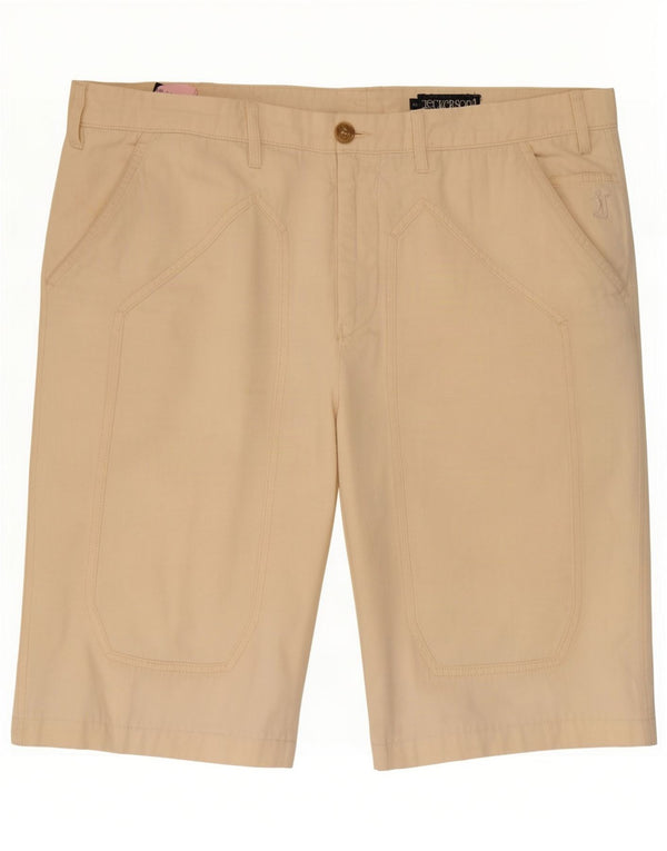 Jeckerson Herre Regular Bermuda Shorts XL W40 Beige Cotton