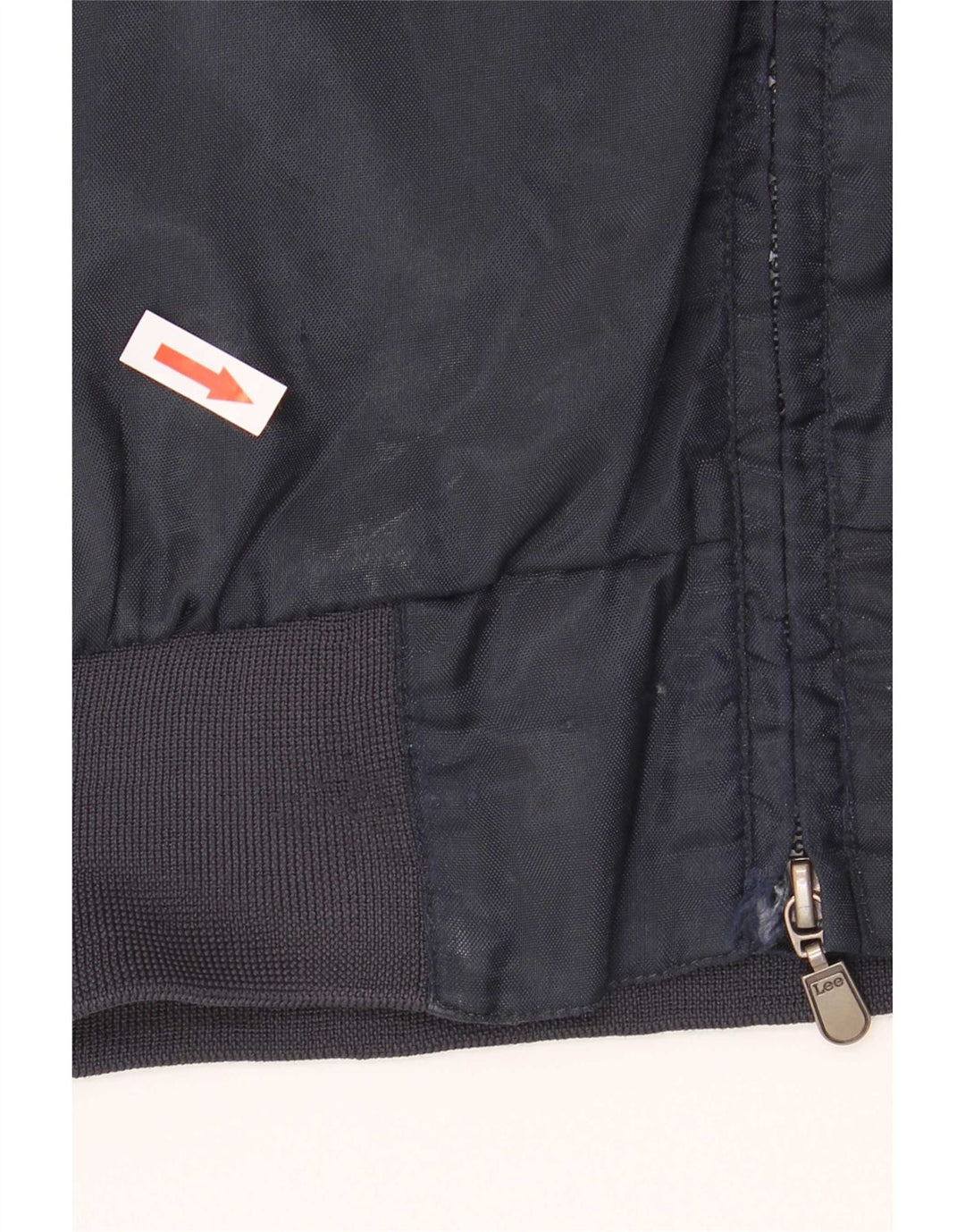 Lee Bomber Jacket UK 36 Small. Marineblå