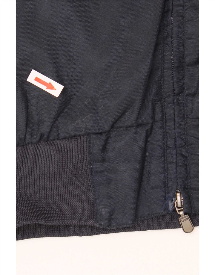 Lee Bomber Jacket UK 36 Small. Marineblå