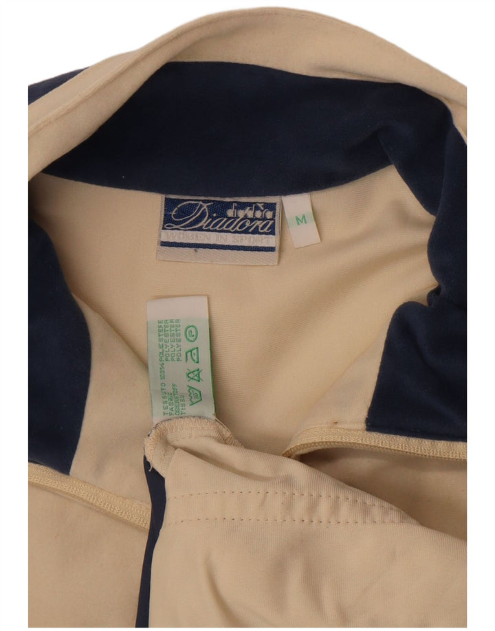 Diadora Herre grafisk træningsdragt Topjakke Medium Beige Colourblock