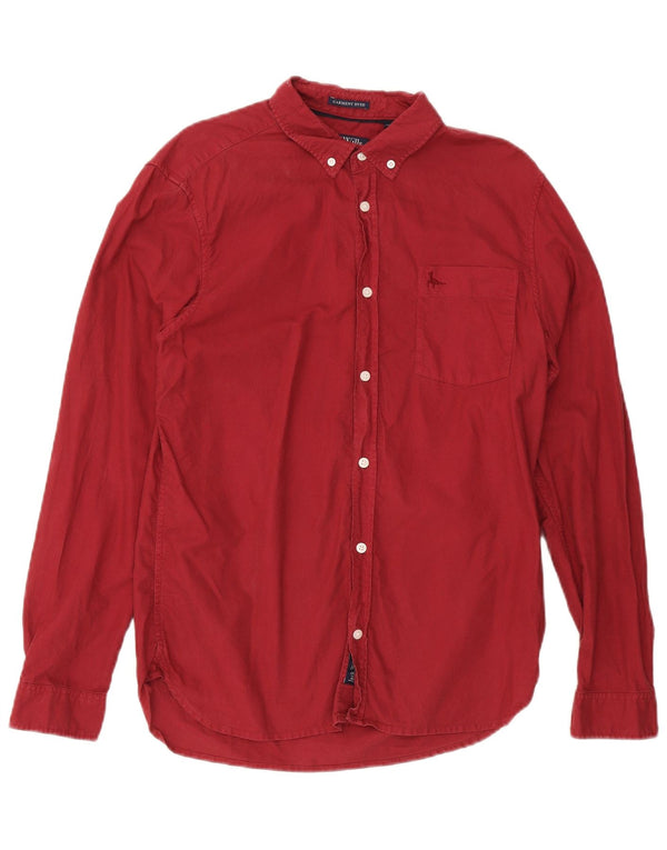 Jack Wills Herreskjorte Medium Rød
