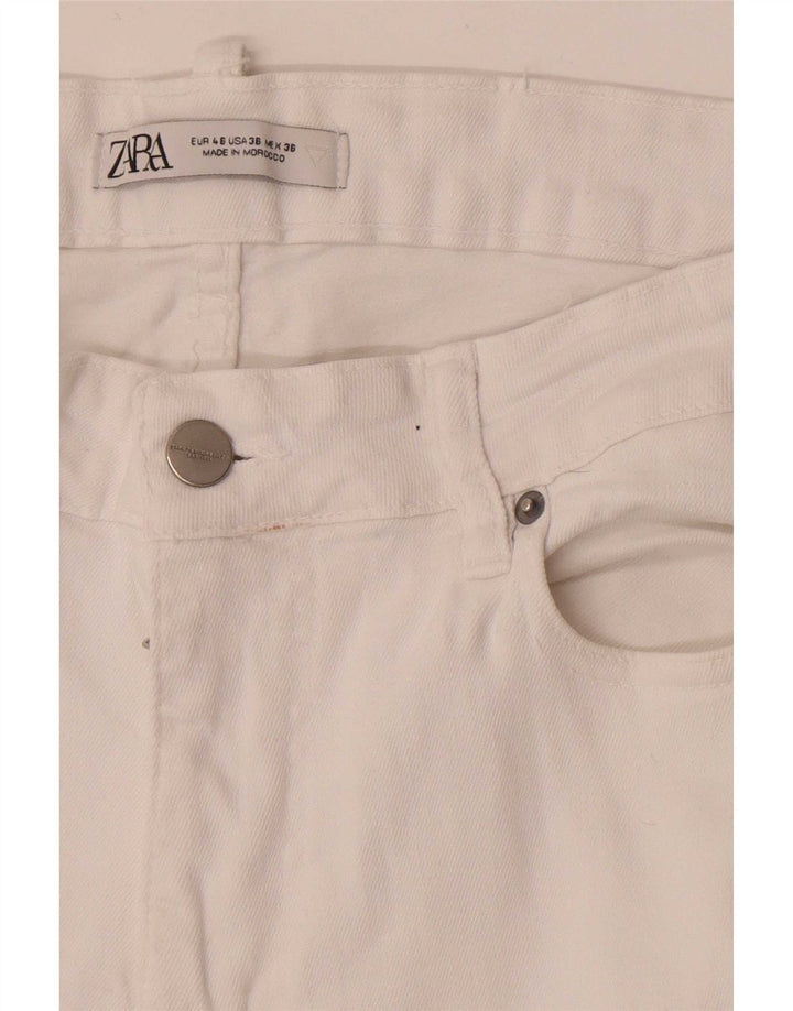 Zara Herre Slim Jeans EU 46 XL W36 L30 Hvid