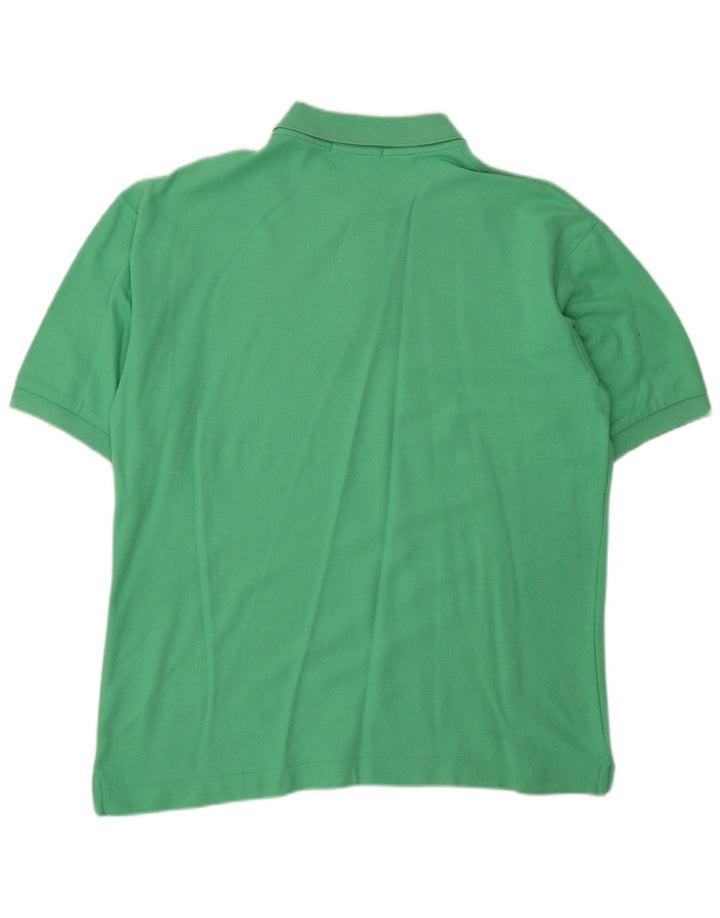 Fila Herre Polo Shirt IT 48 Medium Grøn Bomuld