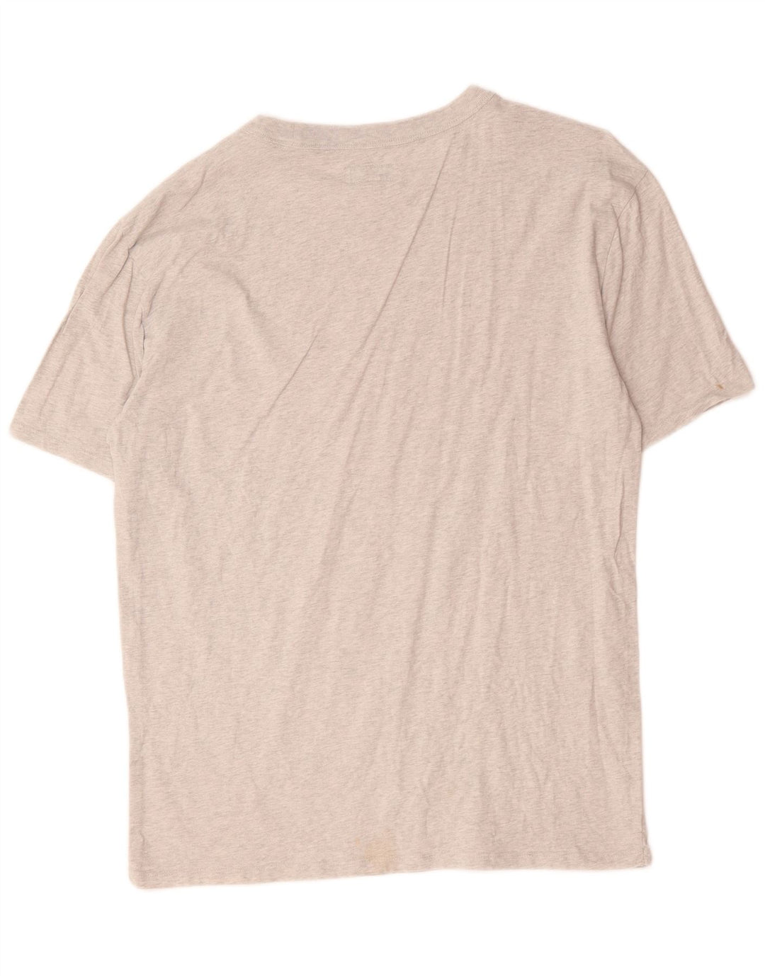 Guess Herre grafisk T-shirt Top Stor grå flækket bomuld