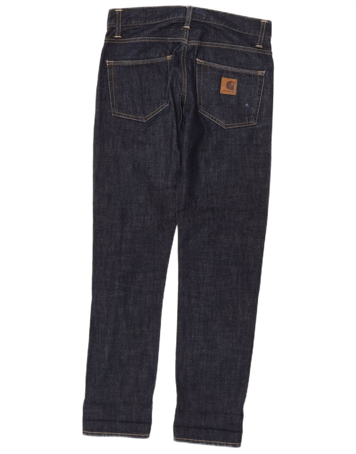 Carhartt Slim Jeans til mænd W30 L32 Marineblå bomuld