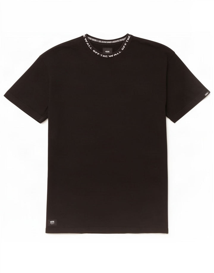Vans Herre Grafisk T-Shirt Top Stor Sort Bomuld