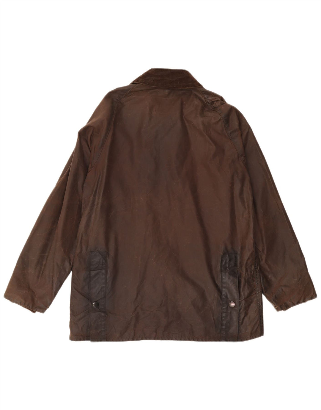 BARBOUR Herre Bedale Vokset Bomuldsjakke UK 38 Medium Brun